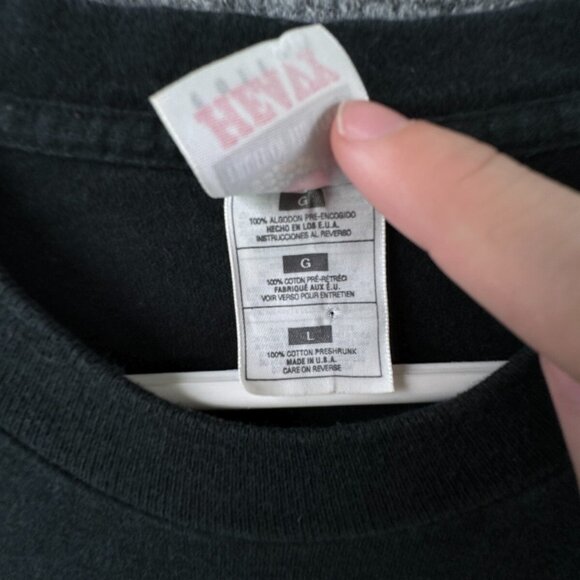 VTG 1997 Kentucky Derby Shirt Mens Large Crew Retro USA Made Barnhart Black - Picture 11 of 15